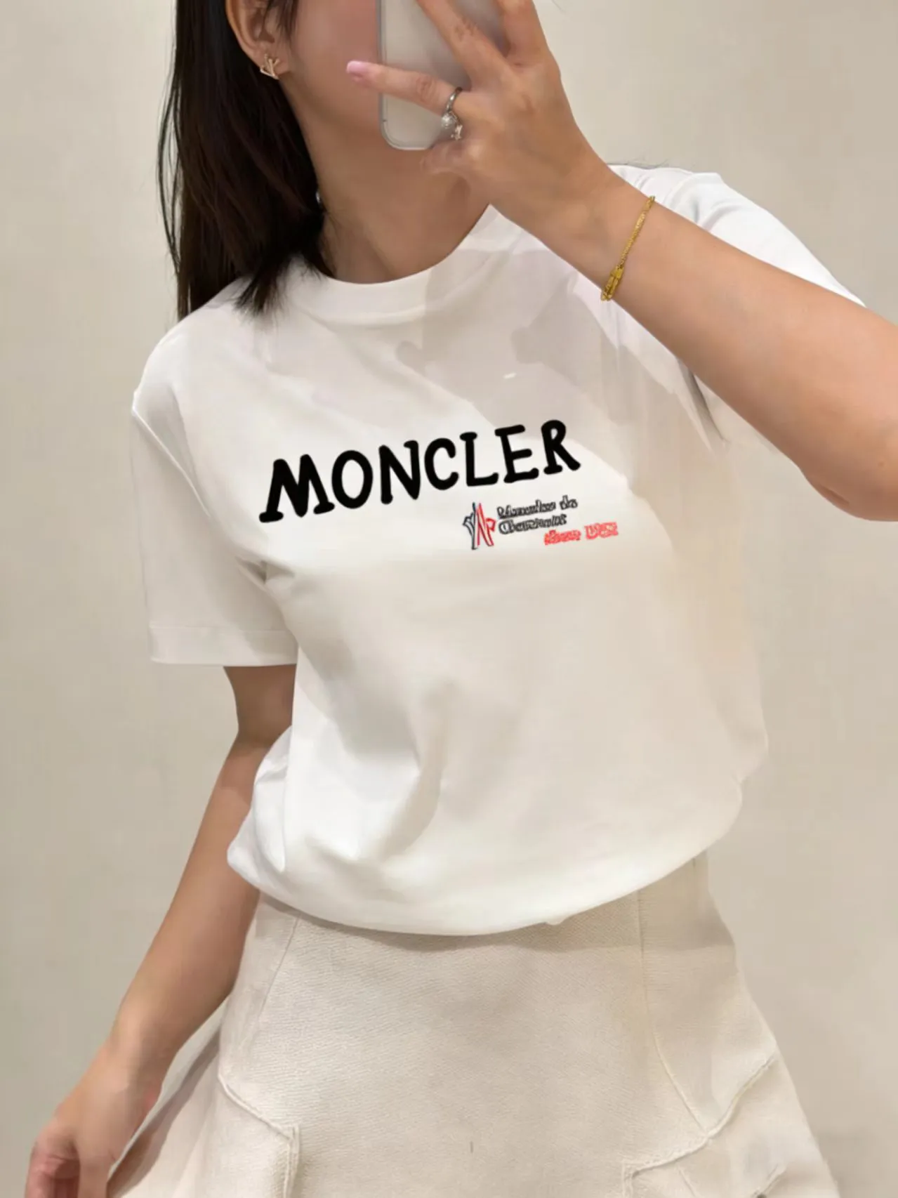 P80💰《Moncler~ 》 2026New Arrival Quality T ， , Versatile Quality ！ ‼ 32 250G ‼ ， ， ， ， T 🤪 Sizes：S-M-L-XL-2XL ：Black，White， Same Style